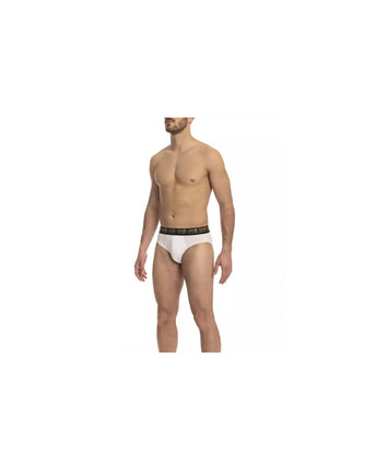 Cavalli Class Men's White Cotton Underwear - L