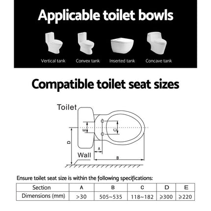 Cefito Bidet Electric Toilet Seat Cover Remote Control