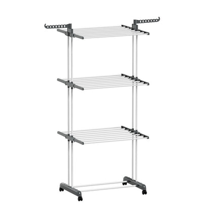 Artiss Clothes Drying Rack 173cm Coat Aier Hanger Foldable
