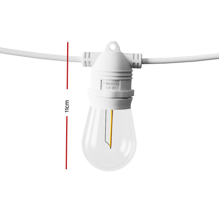 68M LED Festoon Light Outdoor String Light Christmas Wedding Party Decorations