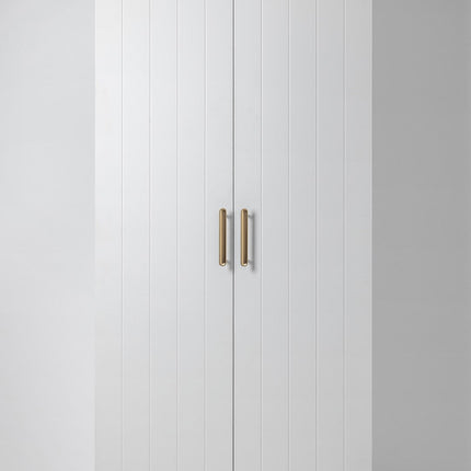 STOCKHOLM UNIVERSAL STORAGE CUPBOARD - VJ PANEL - DECO GOLD HANDLE