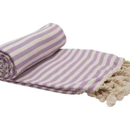 PORTSEA TURKISH COTTON TOWEL - LILAC