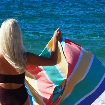 SORRENTO TURKISH COTTON TOWEL - TROPICAL