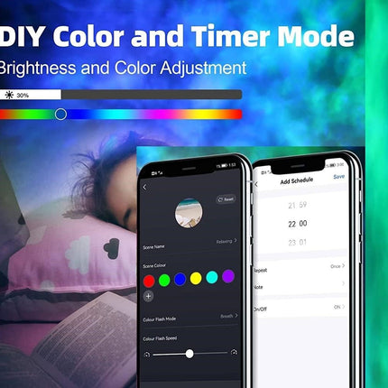 Star Projector Galaxy Light Bedroom connected with Alexa and Google Home