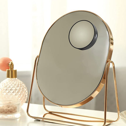 10X Magnifying Mirror and Eyebrow Tweezers Kit for Travel