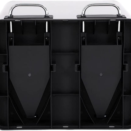 Dual Kitchen Bin 2x15L Waste Separator