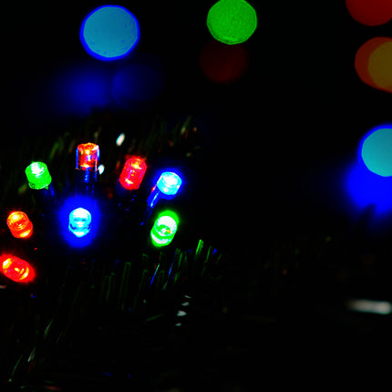 300 Multi Colour Solar LED string lights