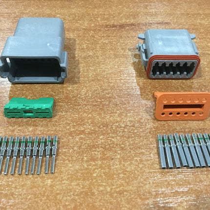 Deutsch DT 12-Way 12 Pin Electrical Connector Waterproof Plug Kit
