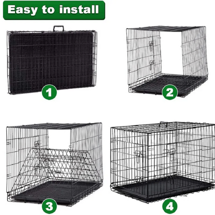 Floofi Dog Cage 24" FI-PC-126-XD