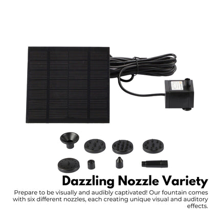 NOVEDEN Solar Water Fountain NE-SWF-100-SY