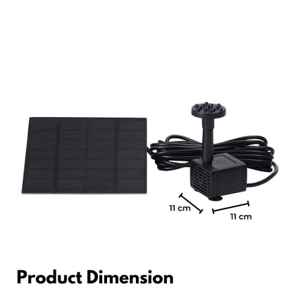 NOVEDEN Solar Water Fountain NE-SWF-100-SY