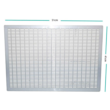 1x Frame Queen Bee Excluder For 10 Frame - Plastic 51x41cm Grill Trapper