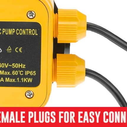 HydroActive Adjustable Pressure Switch Electric Electronic Automatic Water Pump Controller