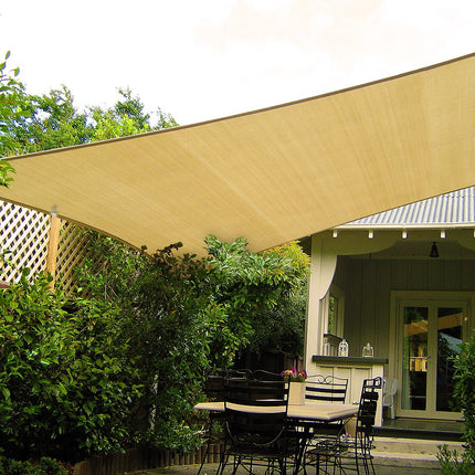 Wallaroo Rectangular Shade Sail 3 x 2.5m - Sand