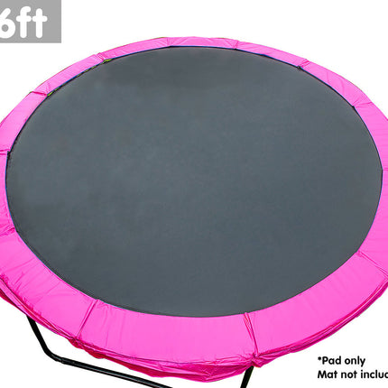 Kahuna 16ft Trampoline Replacement Pad Round - Pink