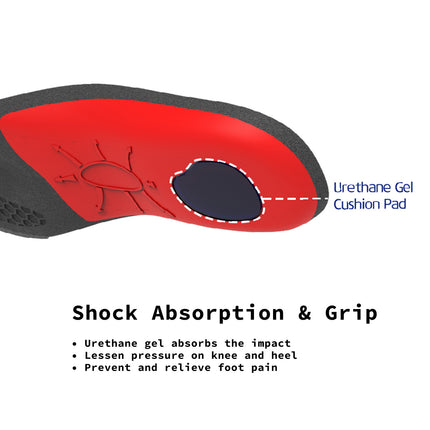 Full Whole Insoles Shoe Inserts M Size Arch Support Foot Pads