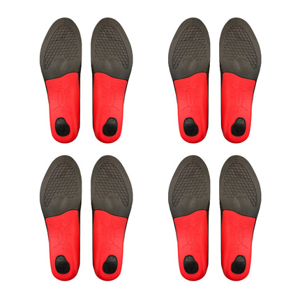 4X Pair Full Whole Insoles Shoe Inserts M Size Arch Support Foot Pads