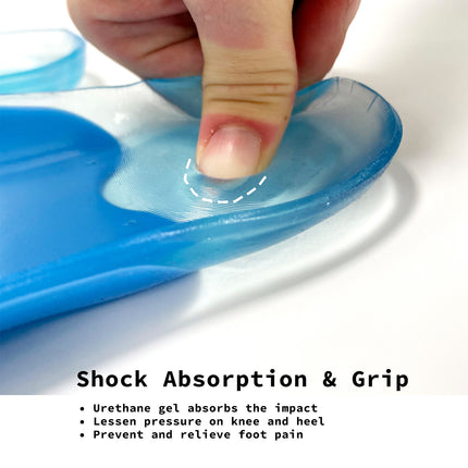 2X Set Half Insoles Shoe Inserts 3-Size Combo Gel Arch Support Foot Pad