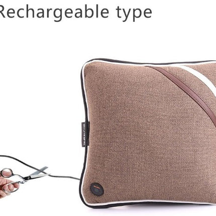 Pressure-Activated Vibrating Massage Cushion
