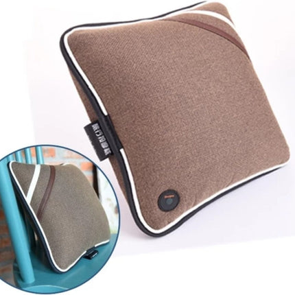 Pressure-Activated Vibrating Massage Cushion