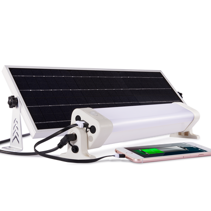 Solar LED Batten Light- 12W 1200Lumens