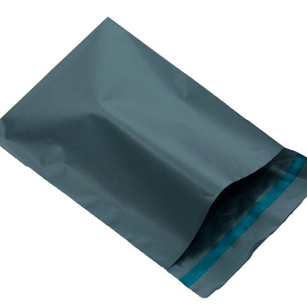 50 Pack - 400x300 mm GREY PLASTIC MAILING SATCHEL COURIER BAG POLY POSTAGE SHIPPING POST SELF SEAL