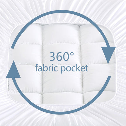 Luxurious Extra Thick 1000GSM Mattress Topper-Queen size