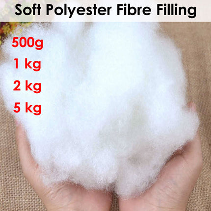 Soft Polyester Fiber Filling 1kg – Direct Factory Buys