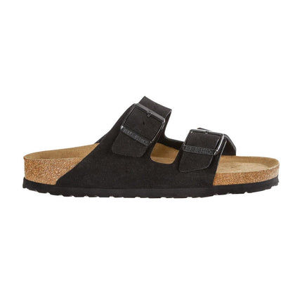 Birkenstock Adjustable Strap Cork Sandals with Deep Heel Cup & Arch Support in Black - 36 EU