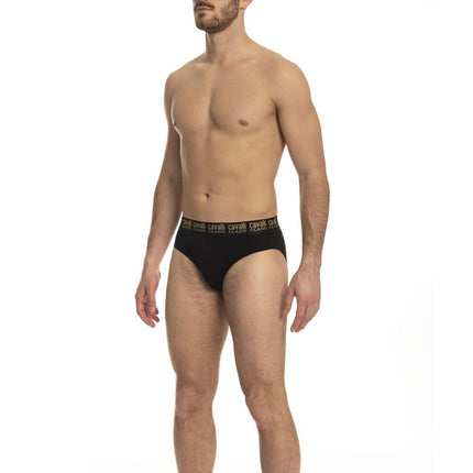 Cavalli Class Men's Black Cotton Underwear - XL