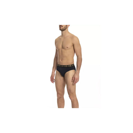 Cavalli Class Men's Blue Cotton Underwear - M