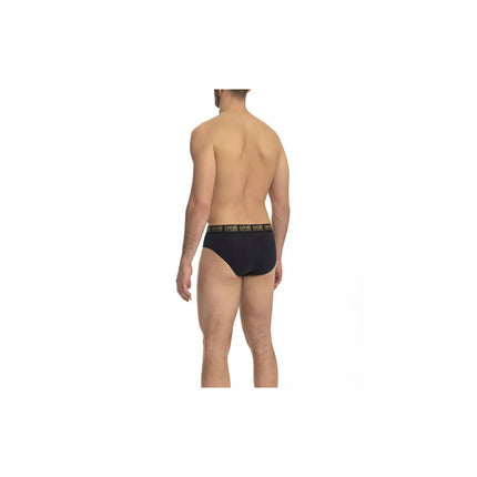 Cavalli Class Men's Blue Cotton Underwear - S