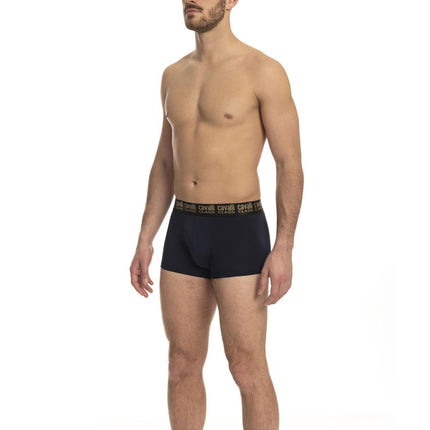 Cavalli Class Men's Blue Cotton Underwear - XL