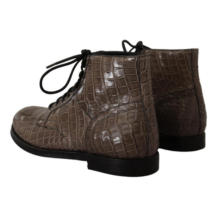 Gorgeous Dolce & Gabbana Derby Brogue Boots 42 EU Men