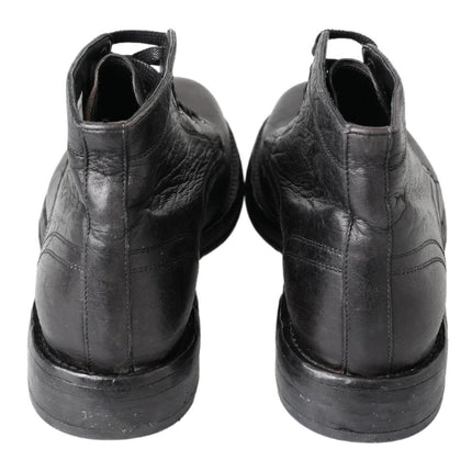 Dolce & Gabbana Mens Lace Up Boots 45 EU Men