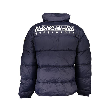 Napapijri Men's Blue Polyamide Jacket - XL
