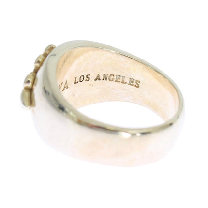 NIALAYA Sterling Silver Mens Ring MRING_023 60 EU Men