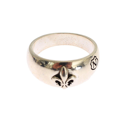 NIALAYA Mens Ring - Sterling Silver 60 EU Men