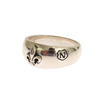 NIALAYA Mens Ring - Sterling Silver 60 EU Men