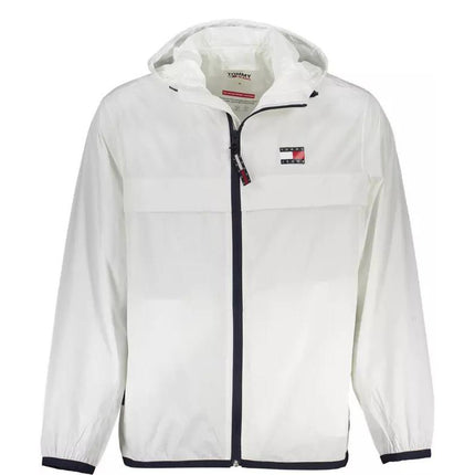Tommy Hilfiger Men's White Polyamide Jacket - 2XL