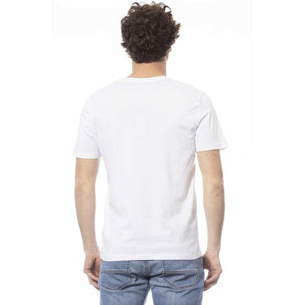 Ungaro Sport Men's Chic White Cotton Crew Neck Tee - 2XL