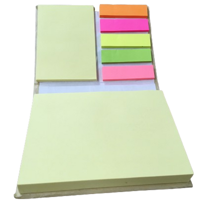 50x Post It Notebook Journal Sketchbook Pad Notepad Note Book - Beige