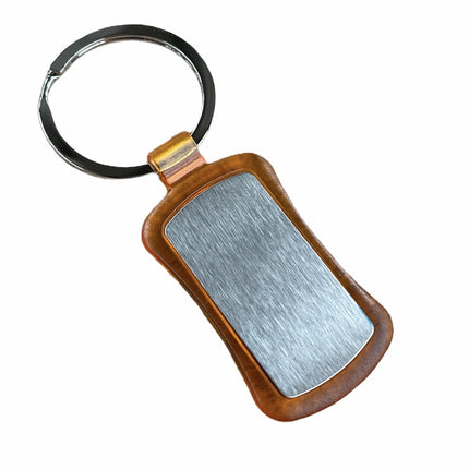 Duo Key Tag Key Ring Keyring School Bag Badge - Orange