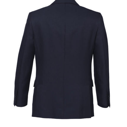 Mens 2 Button Classic Plain Suit Jacket Bamboo Blend Business Wedding  - Charcoal - 137