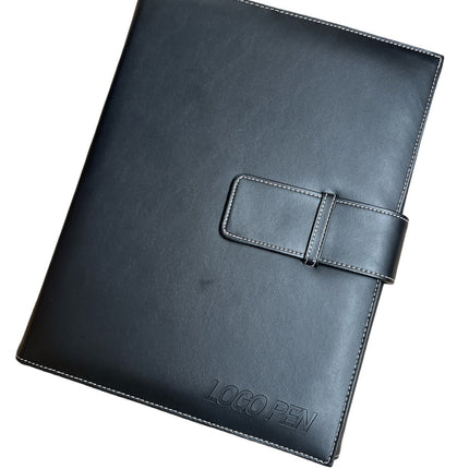 114x Ball Point Pen + Pens Holder Folder Gift School Office Business
