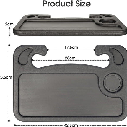 Multi Function Handy Car Table Tray Stand Laptop Drink Holder Eating Food Desk