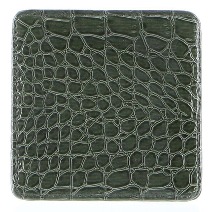 4x de Burg Tableware Crocodile Coasters Mats Pad Drinks Table Non Slip - Green