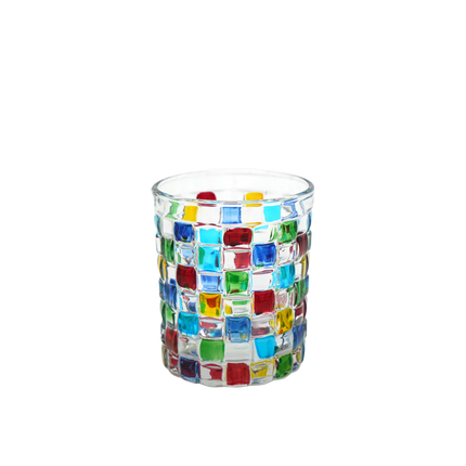 Rubik Glass Tumbler - 210ml