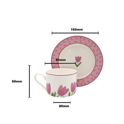 Springs Springs Cup and Saucer - 220ml
