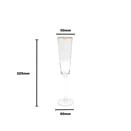 Nile Garden Champagne Glass - 122ml